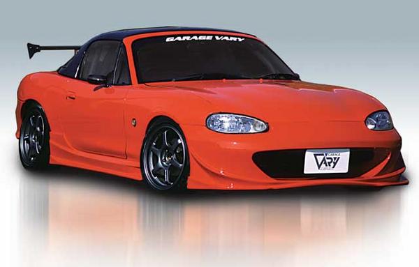 GARAGE VARY ロードスター NB 後期 フロントバンパースポイラー Type-N FRP製