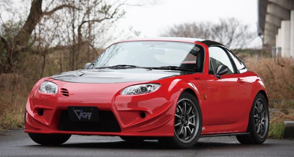 GARAGE VARY ロードスター NCEC 2008/12- フロントバンパースポイラー T-S FRP製