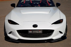 GARAGE VARY ロードスター ND インフュージョン製法 エアロボンネット カーボン製黒ゲルコート仕上げ