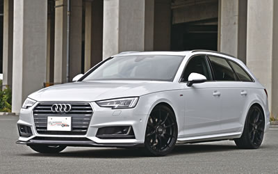 GARAGE VARY AUDI A4 AVANT 8W S-LINE フロントリップスポイラー