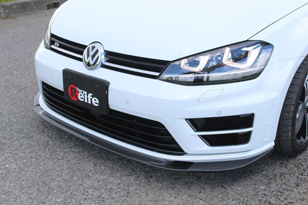 GARAGE VARY VW GOLF 7 グレード：R (2014/2～) フロントリップスポイラー