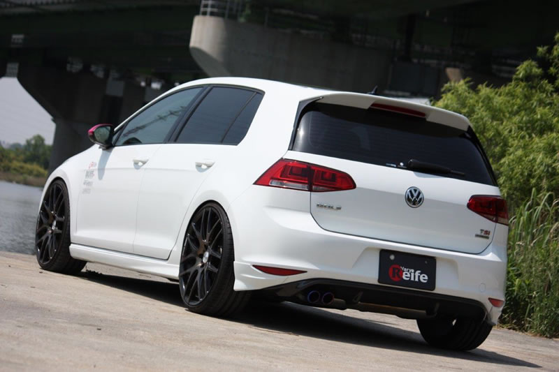 ルーフスポイラー / ハッチスポイラー】GARAGE VARY VW GOLF 7 TSI コンビネーションルーフスポイラー (リアウインドウサイド スポイラー FRP製)- AutoMall オートモール カーパーツカタログ