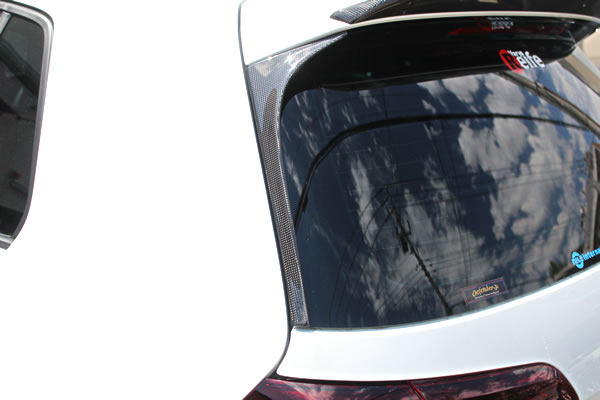 GARAGE VARY VW GOLF 7 GTI リアウインドウ サイドスポイラー カーボン製