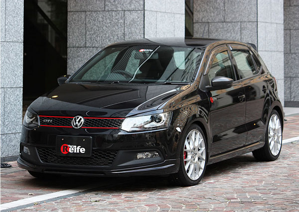 GARAGE VARY VW POLO 6RC GTI フロントリップスポイラー 未塗装品
