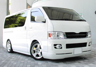 GIBSON ハイエース 200系標準ボディ エアロ3点セット