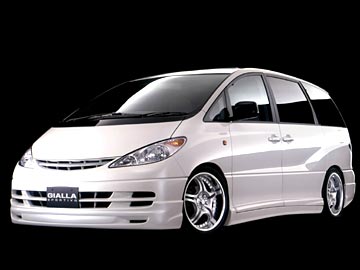 GIALLA A/MCR 30 ESTIMA 前期 SPORTIVO FRONT HALF SPOILER Type-A