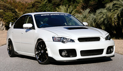 GIALLA BL5 LEGACY B4(D型～用) CORSA Type-SR FRONT BUMPER SPOILER(グリル一体式／エンブレム別売）