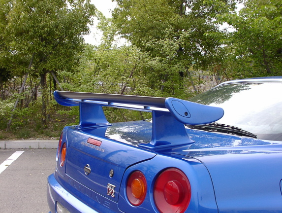 Garage Mak BNR34 ウイングリフトアップステー