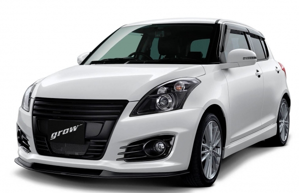 grow スイフトスポーツ ZC32 フロントリップスポイラ―
