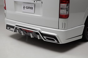 リアバンパー】GR8 STYLE ハイエース 200系 標準ボディ 1～4型 リアバンパースポイラー Ver1- AutoMall オートモール  カーパーツカタログ