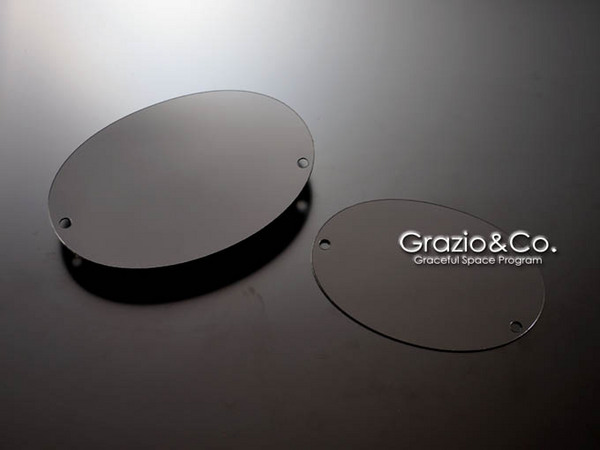 Grazio CR50系 エスティマ ソリッドエンブレムベース(エクステリア) リヤ用 W130