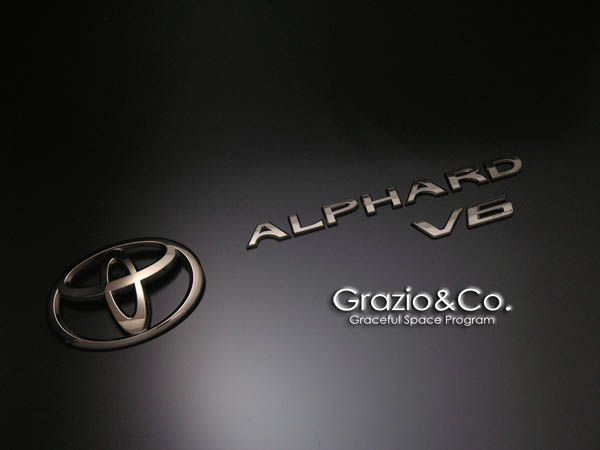 Grazio アルファード 20系 後期 V6 ロゴのみ