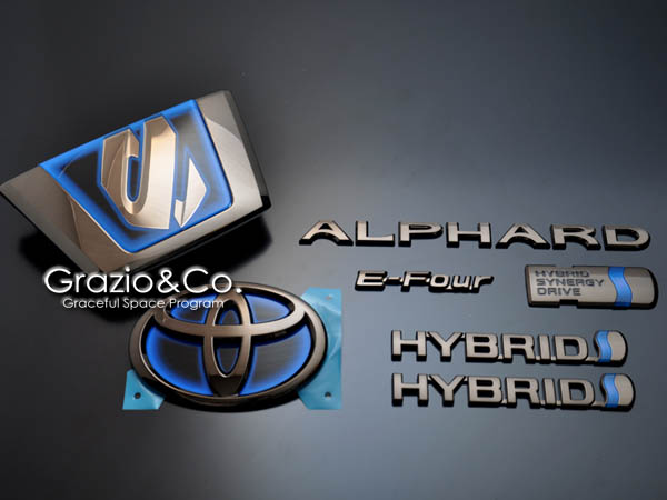 Grazio アルファードHYBRID 前後7点SET(PCS:プリクラッシュシステム不可）