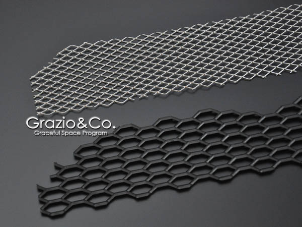 Grazio プリウスアルファ ZVW40/41 SPORTDESIGNリヤアンダー専用「ハイグレードメッシュ」