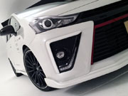 Grazio プリウスアルファ Gs SPORTDESIGN フロントスプリッター 素地(Gs専用)
