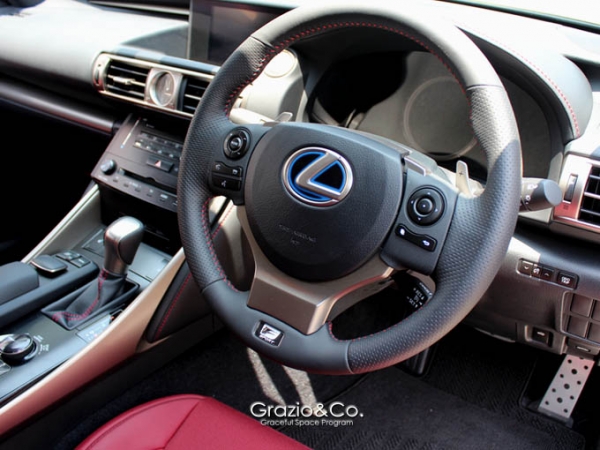 Grazio IS AVE30系 ヒートブルーエアバック LEXUS TYPE-2 （LEXUS専用ブルー） 