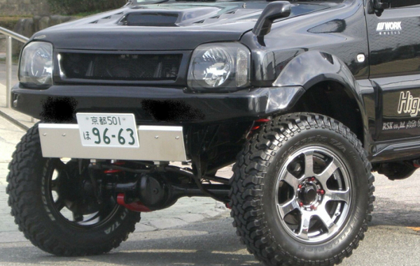 H.B.F ジムニー JB33/43 アルミスキッドプレート ワイド用