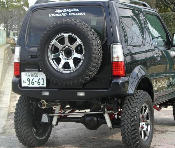 H.B.F ジムニー JB33/43 リヤバンパー タイプ2 ワイド