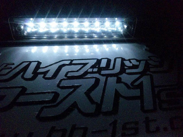 H.B.F ジムニー JB23 プラスチック製 LEDナンバー灯