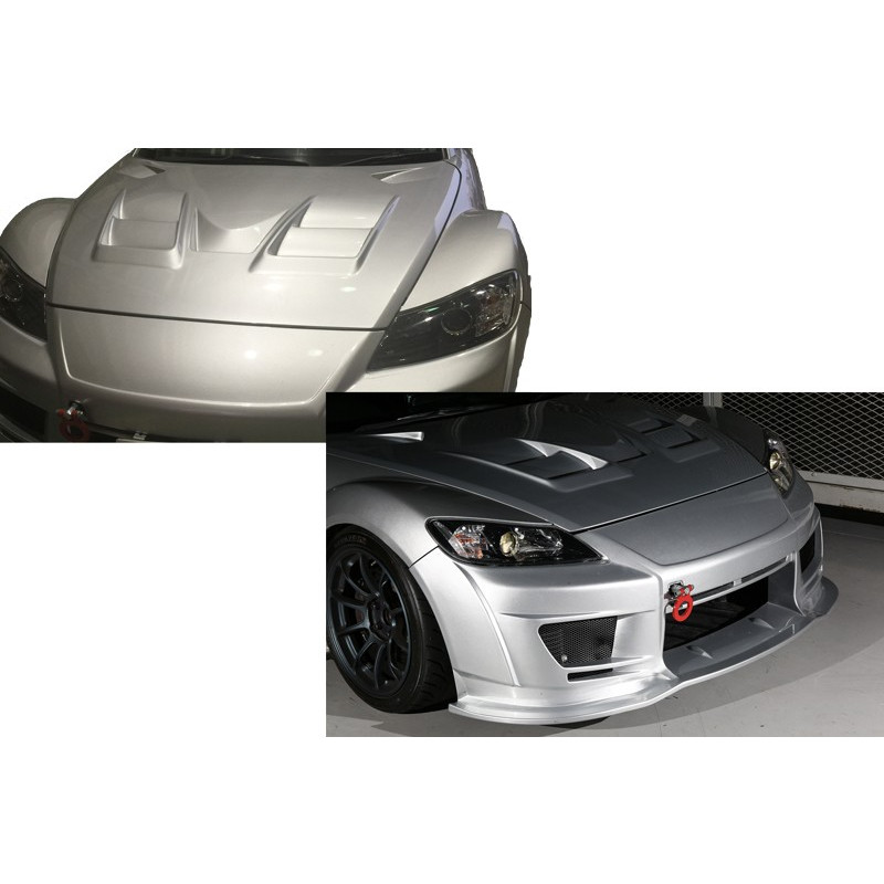 HSR RX-8 後期 コラボエアロシリーズ ボンネット 前後期対応