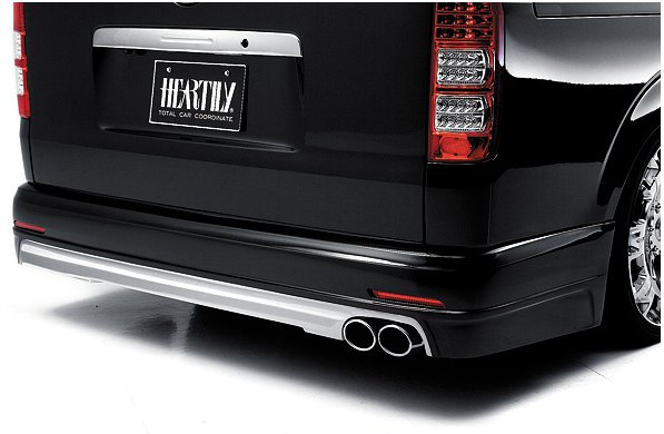 HEARTILY ハイエース 200系 3型 標準ボディ リアバンパー