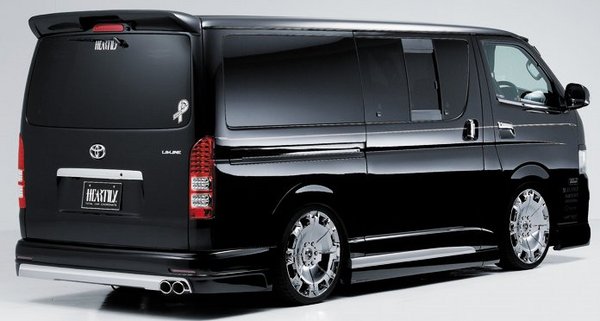 HEARTILY ハイエース 200系 3型 標準ボディ マフラーピース