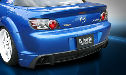 ings RX-8 REAR MUD GUARD FRP