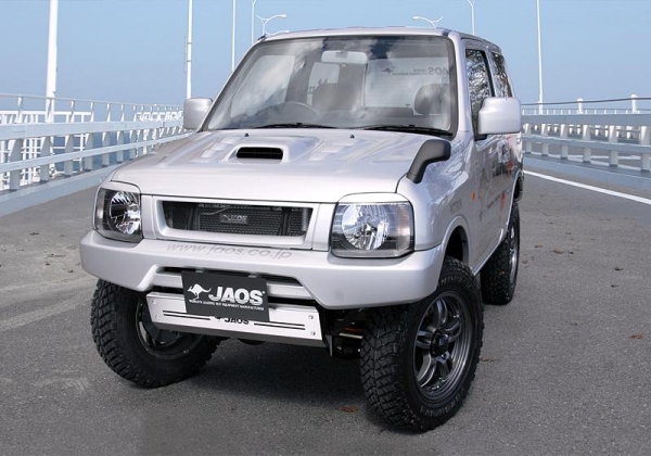 JAOS ジムニー JB23系 JAOS スタイリングパッケージ Ver.B スペリアホワイト[26U] 塗装済  〔02.01- （4型以降）〕