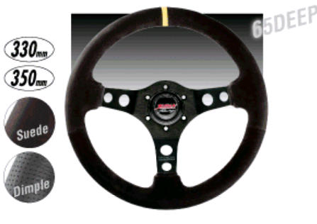 JURAN JURAN ラリー ステアリング スエード