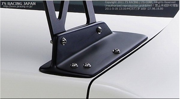 J's Racing 【単品購入不可】CIVIC FD2 TYPE-R 専用トランクブラケット