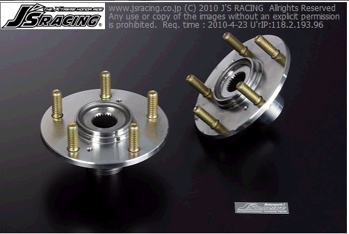 J's Racing CIVIC FD2 TYPE-R S耐 高周波ハブASSY