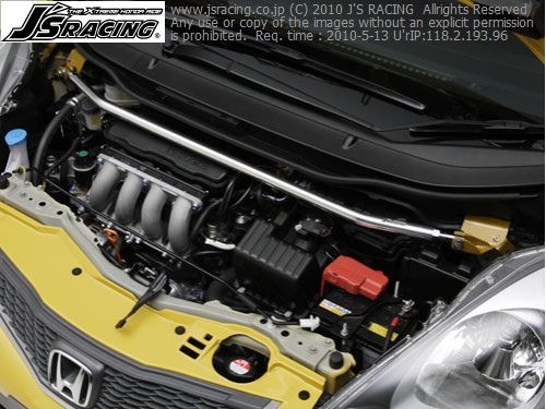 J's Racing フィット GE6-9 フロントタワーバー