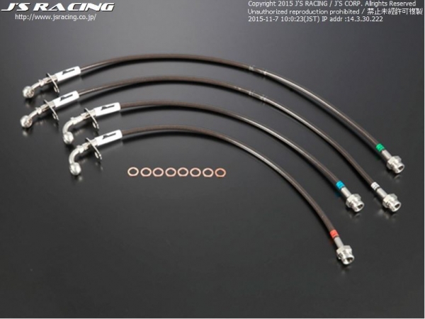 J's Racing S660 JW5 ブレーキラインシステム SUS