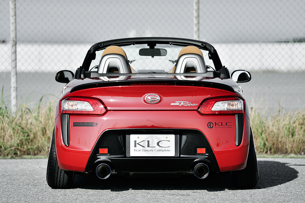 リアウイング / リアスポイラー】KLC コペンローブ LA400K REAR リアウイング / リアスポイラー】KLC コペンローブ LA400K REAR