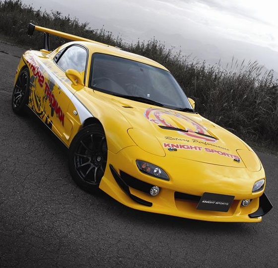 KNIGHT SPORTS RX-7 FD3S フロントバンパースポイラー TYPE-6