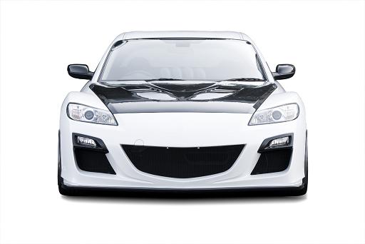 KNIGHT SPORTS RX-8 SE3P 後期用 フロントバンパースポイラー TYPE-3