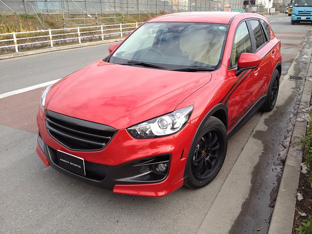 フロントバンパー】KNIGHT SPORTS CX-5 KE フロントバンパースポイラー （-'14/12）- AutoMall オートモール  カーパーツカタログ