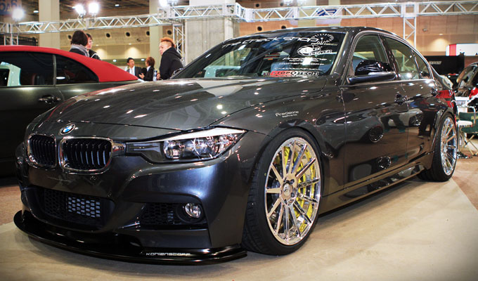 フロントハーフ】Kohlenstoff BMW 3シリーズ F30 M Sport FRONT