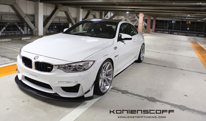 Kohlenstoff BMW F82 M4　FRONT SPOILER　CARBON FIBER 