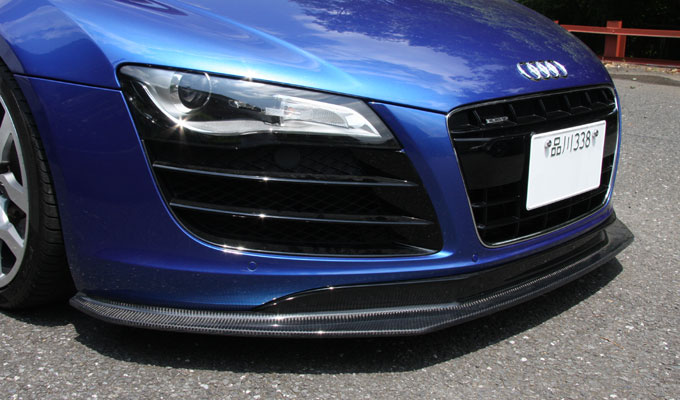 Kohlenstoff Audi R8 FRONT ＆ REAR SPOILER　CARBON FIBER 