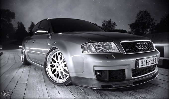Kohlenstoff AudiRS6(C5)　FRONT SPOILER