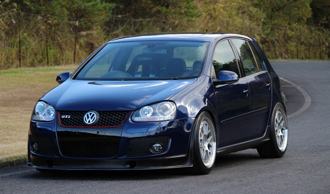 Kohlenstoff VW GOLF5 GTI　FRONT SPOILER　FRP
