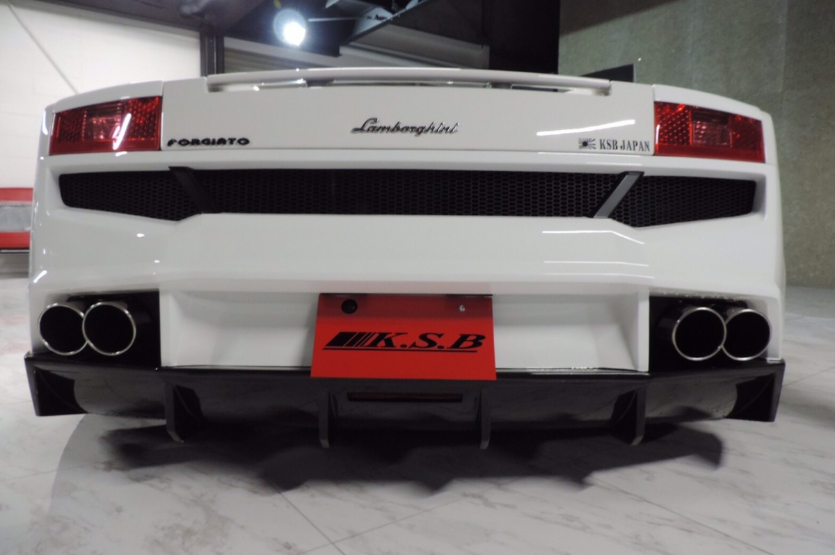 Ks Body Lamborghini Gallardo リアバンパースポイラー