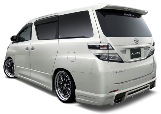 KEN STYLE ヴェルファイア 20系 前期 Zグレード EIK サイドスカート（6piece）