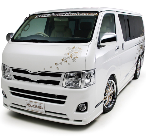 kazukiauto ハイエース 200系 3型 標準ボディ Urban Style エアロ3点キット (F/S/R)
