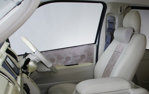 kazukiauto ハイエース 200系 標準ボディ ドアパネルキット (左右セット) 京・和柄鯉