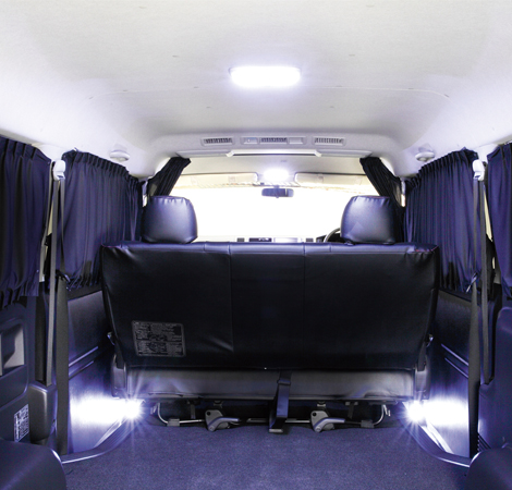 kazukiauto ハイエース 200系 標準ボディ 光箱 ～ひかりばこ～ LEDルームランプ