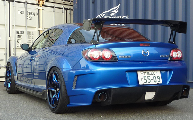 LEG MOTER SPORT RX-8 SE3P クラブスポーツ リアディフューザーバンパー