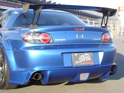 LEG MOTER SPORT RX-8 SE3P リアアンダーデュフューザー