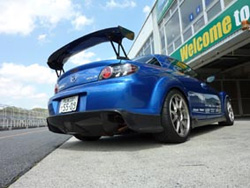 LEG MOTER SPORT RX-8 SE3P リアアンダーデュフューザー 前期 カーボン